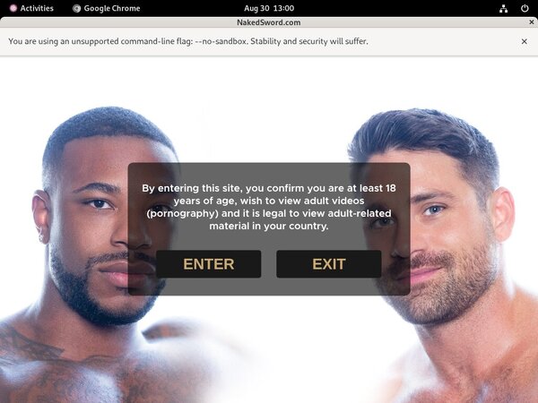 $1 Naked Sword Trial Offer