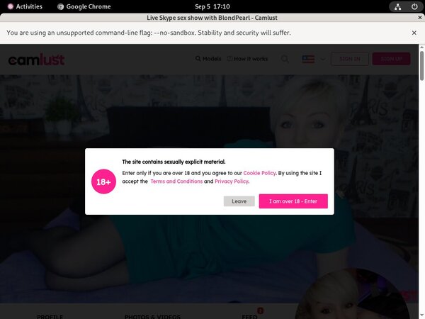 Account Free Blond Pearl