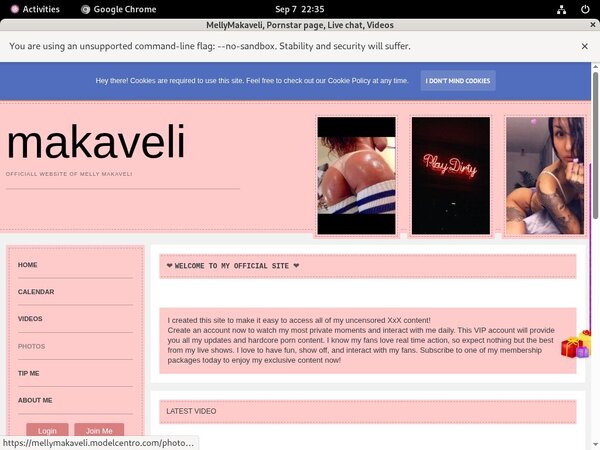 Accounts To Mellymakaveli