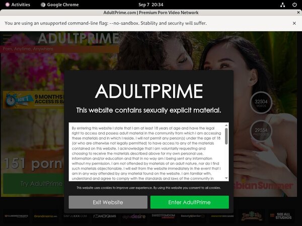 Adult Prime Web Billing