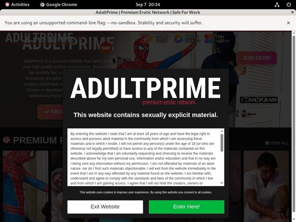 Adultprime By SMS