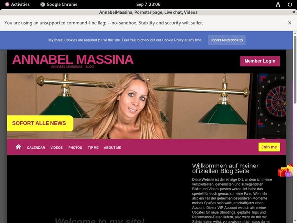 Annabelmassina.modelcentro.com Benutzername