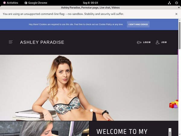 Ashley Paradise Clips4sale