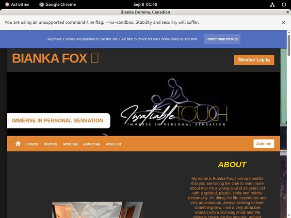 Bianka Fox Epoch Payment