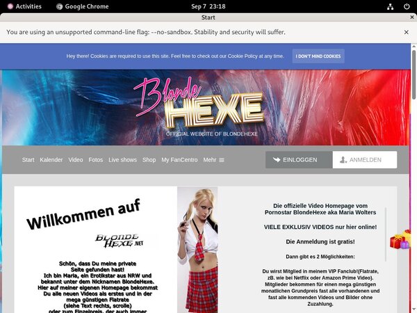Blondehexe.net Account Creator