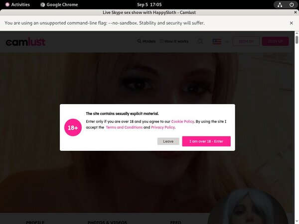 Camlust.com Pay Pal Account