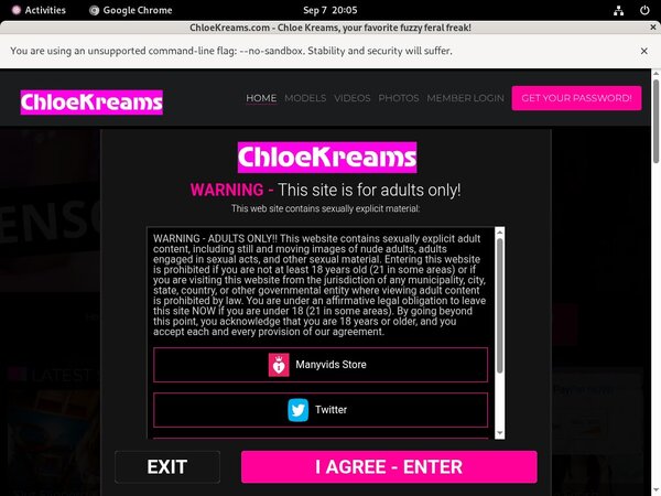 Chloe Kreams Centrobill