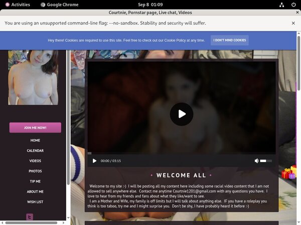 Courtnie Mobile Passwords