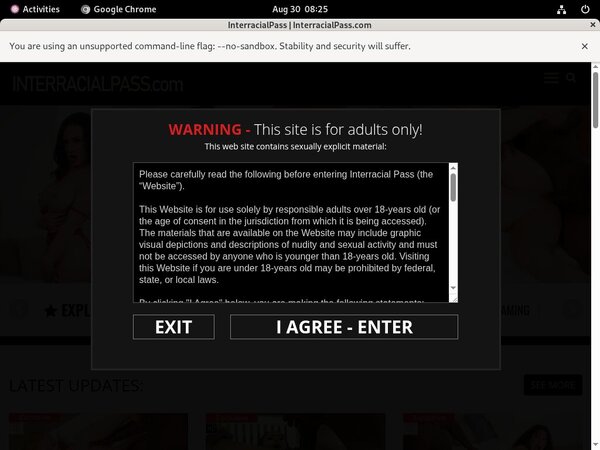 Daily Interracialpass.com Account