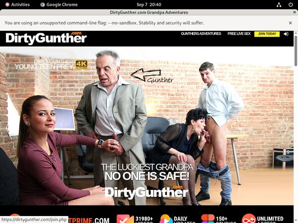 Fre Dirty Gunther Login And Password