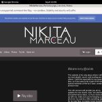 Free NikitaMarceau Account