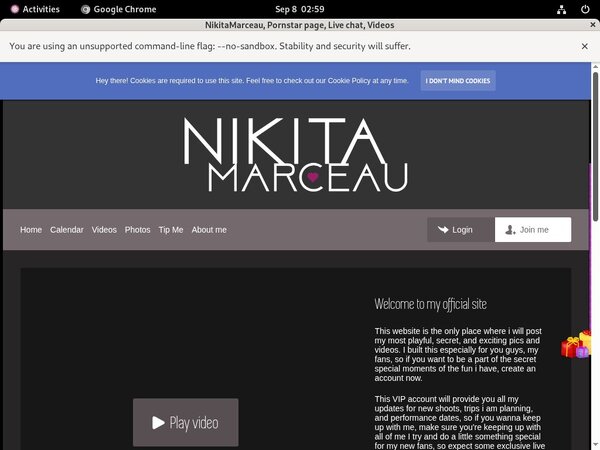 Free NikitaMarceau Account