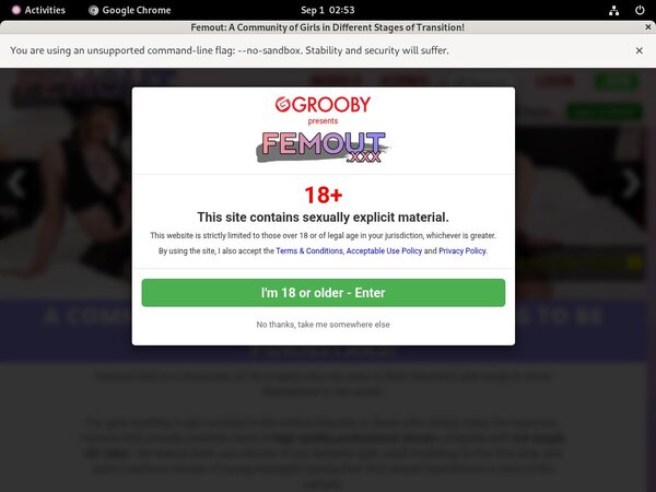 Get A Free Femout XXX Membership