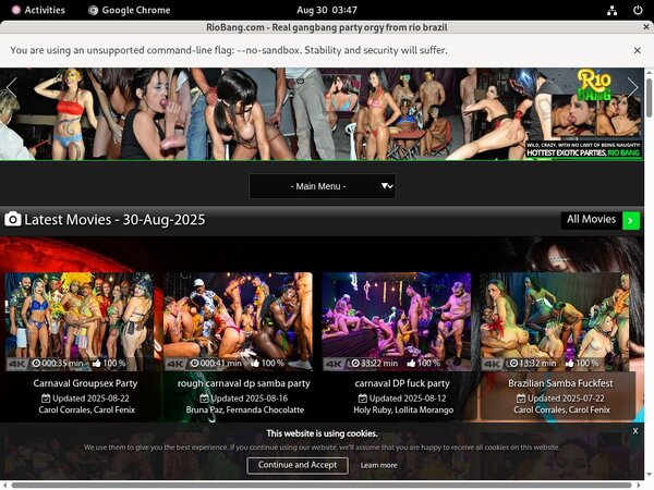 Get Rio Bang Password