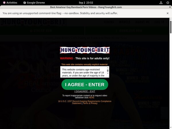 Hung Young Brit Full Account
