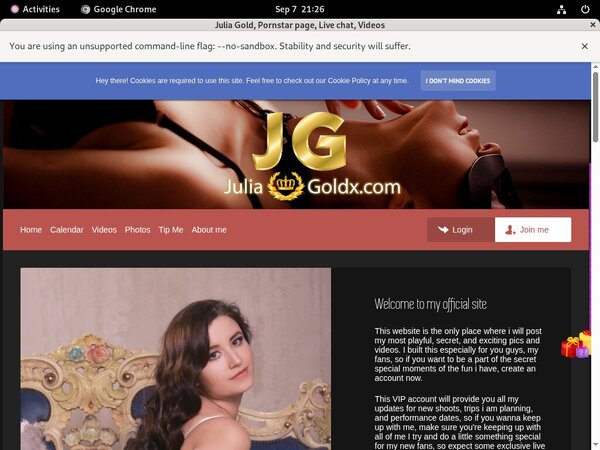 JuliaGold With Paypal Account