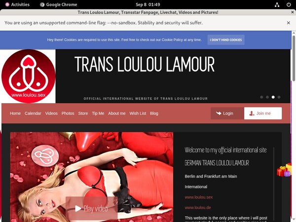 Lamour Loulou Trans Premium Accounts