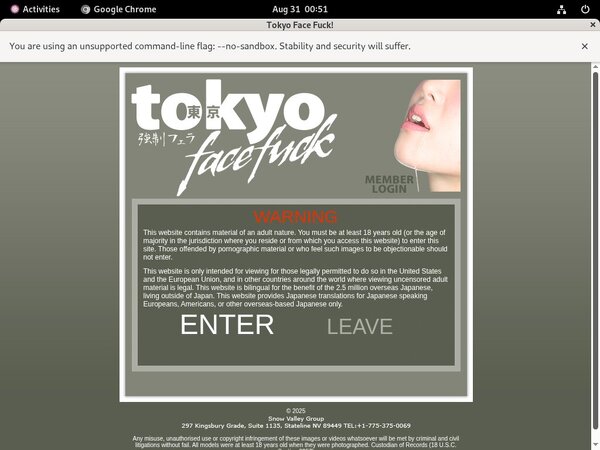 Login Tokyofacefuck.com Login Tokyofacefuck.com