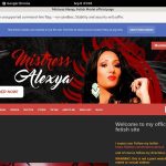 Mistress Alexya Ccbill Form