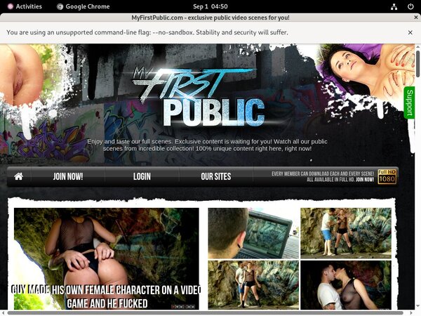My First Public Account Gratis