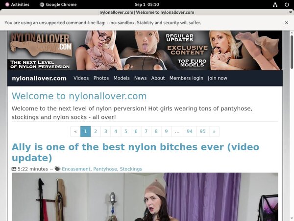 Nylon All Over Buy Membership