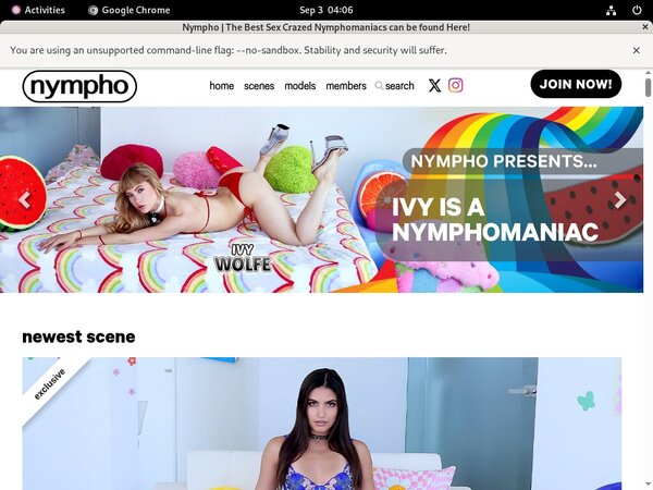 Nympho 1 Day Trial