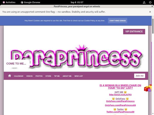 ParaPrincess Porn Pictures