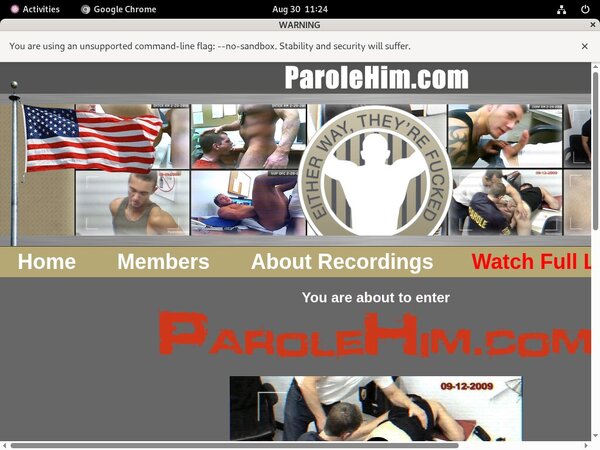 Parolehim With Prepaid Card