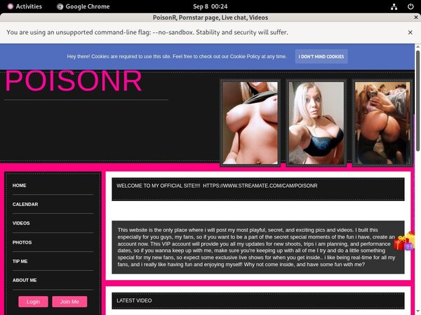 Poisonr.modelcentro.com Sex