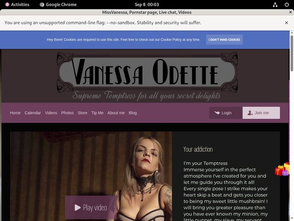 Porn MissVanessa Free