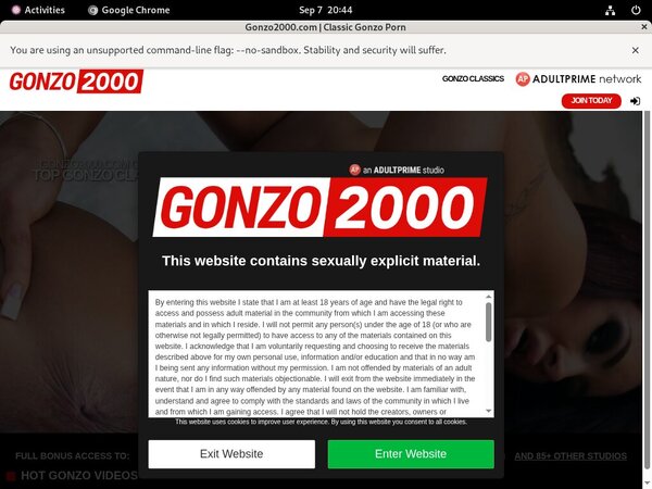Premium Account Gonzo2000.com