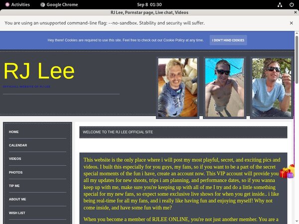 RJ Lee Lesbian