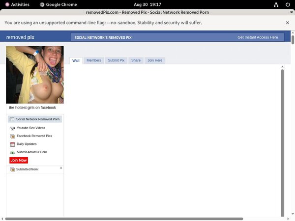 Removed Pix With Webbilling.com