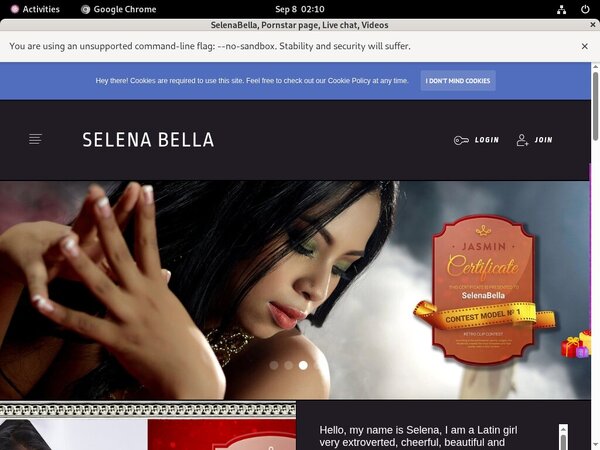 Selenabella.modelcentro.com Free Logins 2018