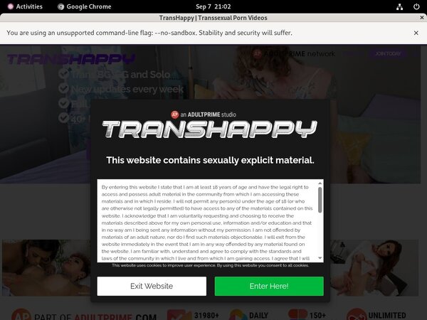 Transhappy Premium Login