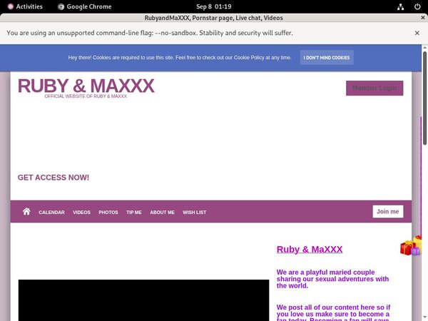Working RubyandMaXXX Pass