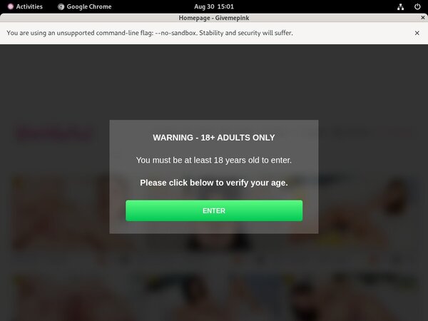 Free Working Givemepink Account