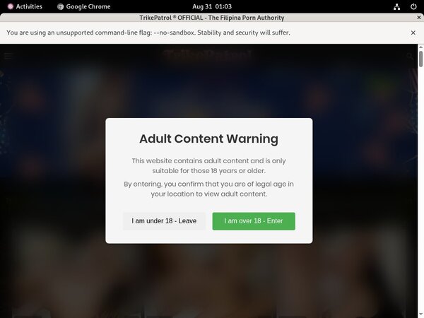 Trikepatrol.com Updated Passwords