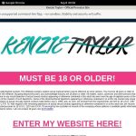 Kenzietaylor.com Without Card