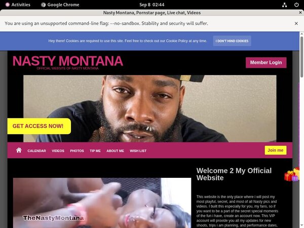 NastyMontana Scene